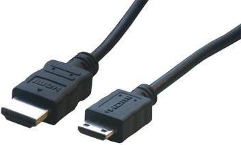 MCL MC382-2M HDMI-Kabel HDMI Typ A (Standard) HDMI Type C (Mini) Schwarz (MC382/3D-2M) von Mcl
