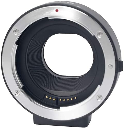 Mcoplus C-AF4 Elektronischer Autofokus Adapter AF Objektivanschluss Konverter, Objektiv Adapter Ring für Canon EF EF-S Objektivanschluss an EOS M EF-M Spiegelfreie Kamera von Mcoplus