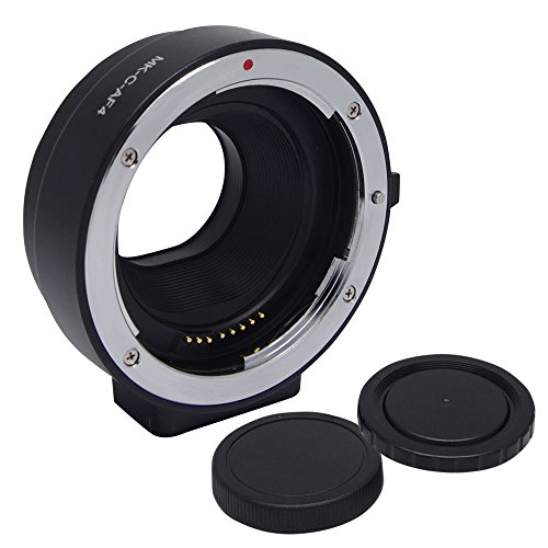 Mcoplus C-AF4 Elektronischer Autofokus Adapter AF Objektivanschluss Konverter, Objektiv Adapter Ring für Canon EF EF-S Objektivanschluss an EOS M EF-M Spiegelfreie Kamera Mcoplus C-AF4 Elektronischer Autofokus Adapter AF Objektivanschluss Konverter, Objektiv Adapter Ring für Canon EF EF-S Objektivanschluss an EOS M EF-M Spiegelfreie Kamera von Mcoplus