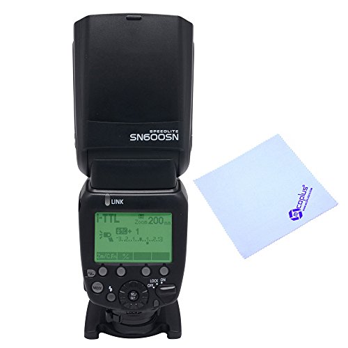 Shanny SN600SN Master-Blitz Speedlight, High-Speed-Synchronisation 1/8000s, GN60 Blitzgerät für Nikon D7100, D7000, D5300, D5200, D5100, D5000, D3000, D3100, D3200, D3300, D810, D800, D800E, D700, D750, D610, D600, D300s, D300, D200, D90, D80, D3 as SB-910 Shanny SN600SN Master-Blitz Speedlight, High-Speed-Synchronisation 1/8000s, GN60 Blitzgerät für Nikon D7100, D7000, D5300, D5200, D5100, D5000, D3000, D3100, D3200, D3300, D810, D800, D800E, D700, D750, D610, D600, D300s, D300, D200, D90, D80, D3 as SB-910 von Mcoplus