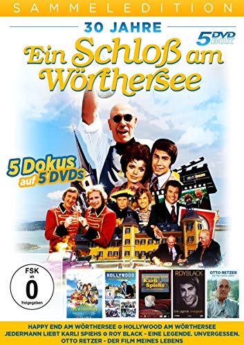 30 Jahre Ein Schloss am Wörthersee - 5 Dokus auf 5 DVDs (Happy End am Wörthersee, Hollywood am Wörthersee, Jedermann liebt Karli Spiehs, Roy Black, Otto Retzer) von Mcp Sound (Mcp Sound & Media)