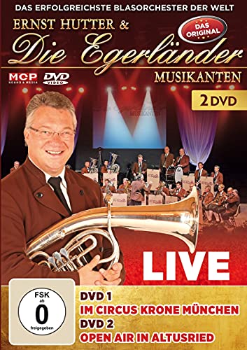 Ernst Hutter & Die Egerländer Musikanten - Live - Im Circus Krone München & Open Air in Altus [2 DVDs] von Mcp Sound (Mcp Sound & Media)