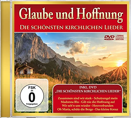 Glaube und Hoffnung - Die schönsten Kirchlichen Lieder CD+DVD von Mcp Sound (Mcp Sound & Media)
