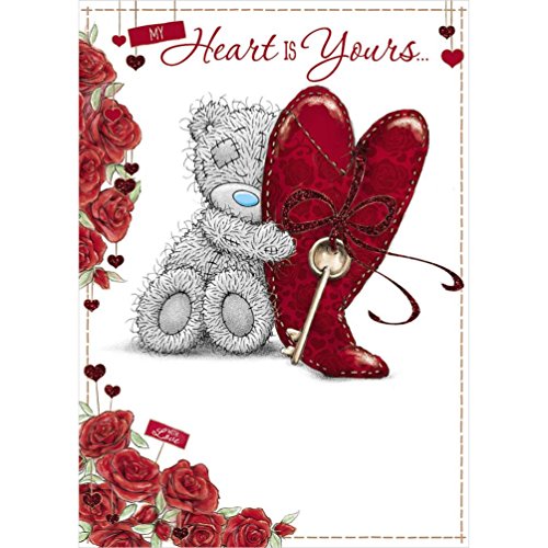 Me To You Bear Mein Herz ist Ihr Me to You Bär Valentinstag-Karte von Me To You Bear
