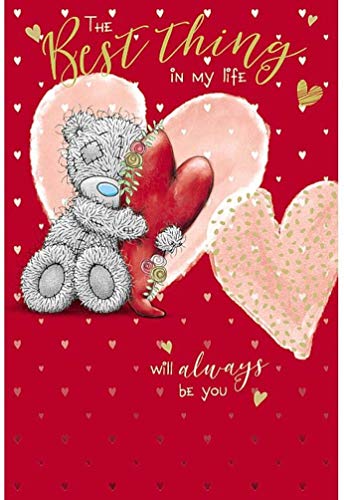 Me To You Bear Valentinskarte mit Bärenmotiv, Liebesherz von Me To You Bear