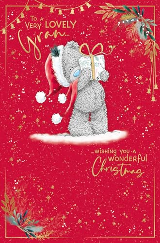 Me To You Tatty Teddy Weihnachtskarte, 12,7 x 20,3 cm, offizielle Kollektion von Me To You Bear
