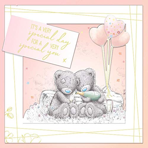 Me To You Bear Geburtstagskarte mit Aufschrift "A Very Special Day", handgefertigt von Me to You