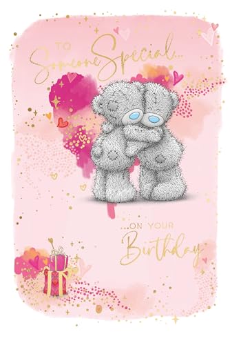 Me To You Tatty Teddy Grußkarte Someone Special On Your Birthday, 15,2 x 22,9 cm, offizielle Kollektion von Me to You