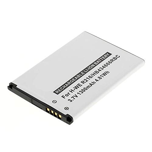 1 x Akku für Huawei R216 / HB434666RBC / E5573 / E5577 (1300mAh/4,81Wh) (1 x Akku R216) von MeXXstar