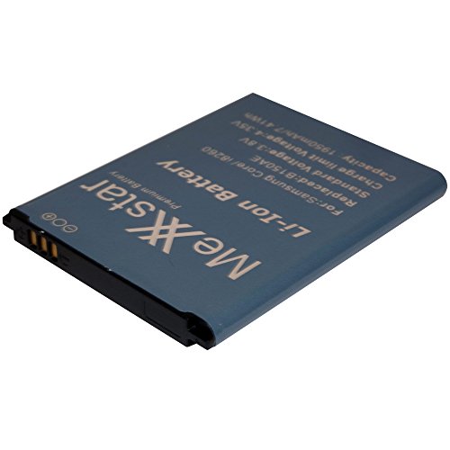 MeXXstar Premium Battery für Galaxy Core / I8260, I6262, SM-G350 (1950mAh/7,41Wh) EB-B150AE, EB-B150AC, EB-B185BE, EB-B185BC - Akku-Batterie von MeXXstar