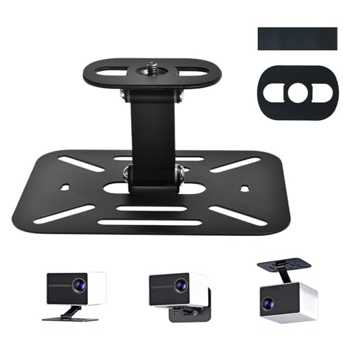 Beamer Ständer, Projector Stand Multifunktionaler, Winkelverstellbarer 1/4-Basis Teleskop Klappständer, Geeignet für die Meisten Projektoren, Decke Oder Schreibtisch Verwendet Werden von MeYuxg