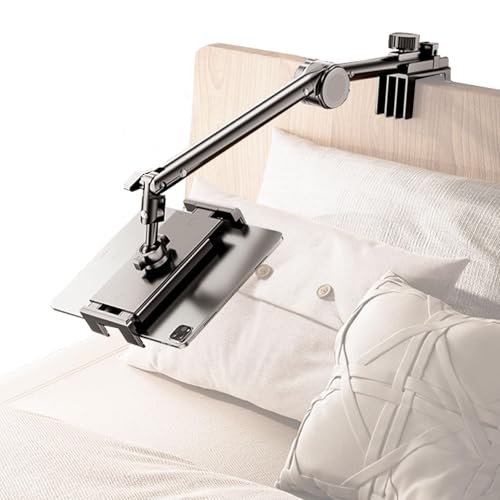 MeYuxg Tablet Halterung Bett, 360° Drehbar, für Smartphones, IPads, Tablets von 4 bis 13 Zoll von MeYuxg
