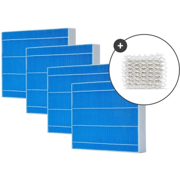 Verdunstungsfilter für Armin 300, 4er-Pack + Silvertex von Meaco
