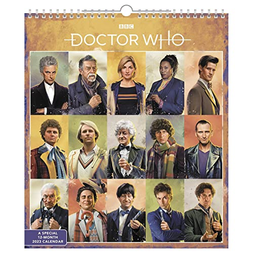 Day Dream Calendars DDSE652823 Doctor Who Monatskalender, Sonderausgabe, 16 Monate, 33 x 38 cm von Mead