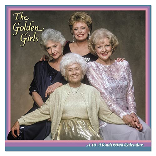Mead Golden Girls Monats-Wandkalender 16 Monate 30, 5 x, cm (DDW1572823), 12 inch x 12 inch von Mead