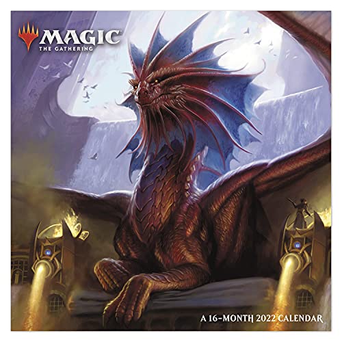 Wandkalender 2022 Magic: The Gathering, 30,5 x 30,5 cm, monatlich (DDW21728) von Mead