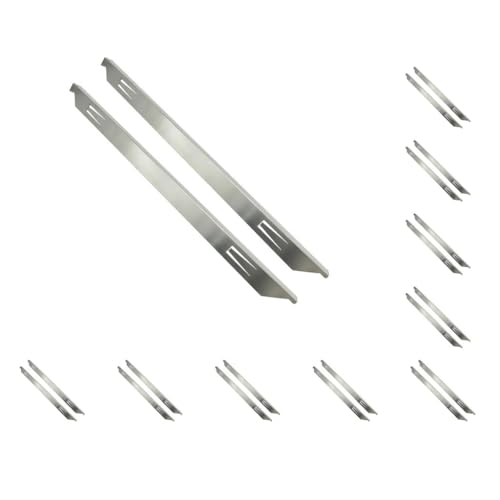 10 Set 2 Stück 4 cm integrierter Herdspaltclip Edelstahl Herd Theke Spaltabdeckung Herd Spaltfüller Metall integrierter Herd Clip 58,4 cm 10 Set 2 Stück 4 cm integrierter Herdspaltclip Edelstahl Herd Theke Spaltabdeckung Herd Spaltfüller Metall integrierter Herd Clip 58,4 cm von Mealoodiousmusea