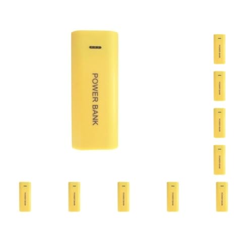 10 Set Powerbank Kompakt Nützlich Praktisch USB Handy Ladegerät Zuverlässige Ladebox DIY Elektronische Armaturen Werkzeuge Gelb 10 Set Powerbank Kompakt Nützlich Praktisch USB Handy Ladegerät Zuverlässige Ladebox DIY Elektronische Armaturen Werkzeuge Gelb von Mealoodiousmusea