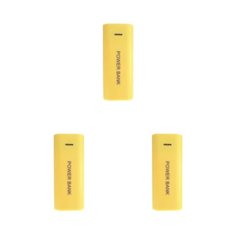 3 Set Powerbank Kompakt Nützlich Praktisch USB Handy Ladegerät Zuverlässige Ladebox DIY Elektronische Armaturen Werkzeuge Gelb 3 Set Powerbank Kompakt Nützlich Praktisch USB Handy Ladegerät Zuverlässige Ladebox DIY Elektronische Armaturen Werkzeuge Gelb von Mealoodiousmusea