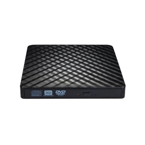 Mealoodiousmusea Praktischer, tragbarer DVD-Player für VCD-/CD-Wiedergabe, Installationssystem, inklusive Unterstützung, DVD-Player, persönlicher VCD-Player, tragbar, schwarz von Mealoodiousmusea