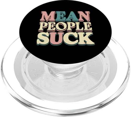 Groovy Design Of Mean People Zitate Mean People Suck Mean Mean Mean PopSockets PopGrip für MagSafe Groovy Design Of Mean People Zitate Mean People Suck Mean Mean Mean PopSockets PopGrip für MagSafe von Mean People Quotes Mean People Suck Shirt