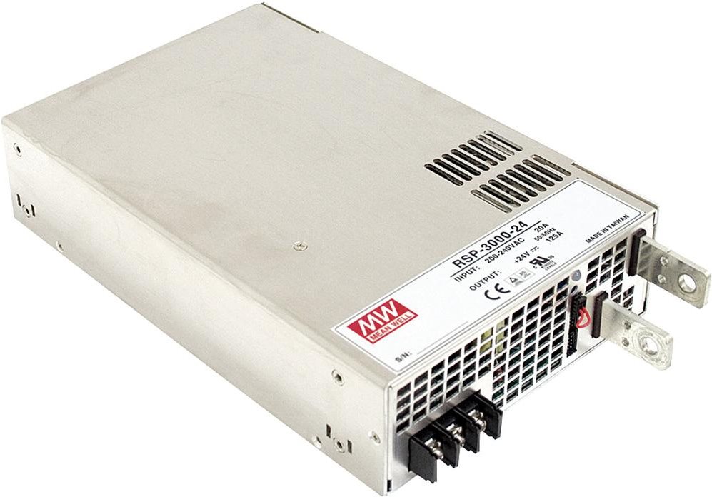 MEAN WELL RSP-3000-24 3000W 2U Metallisch Netzteil (RSP-3000-24) von Mean Well