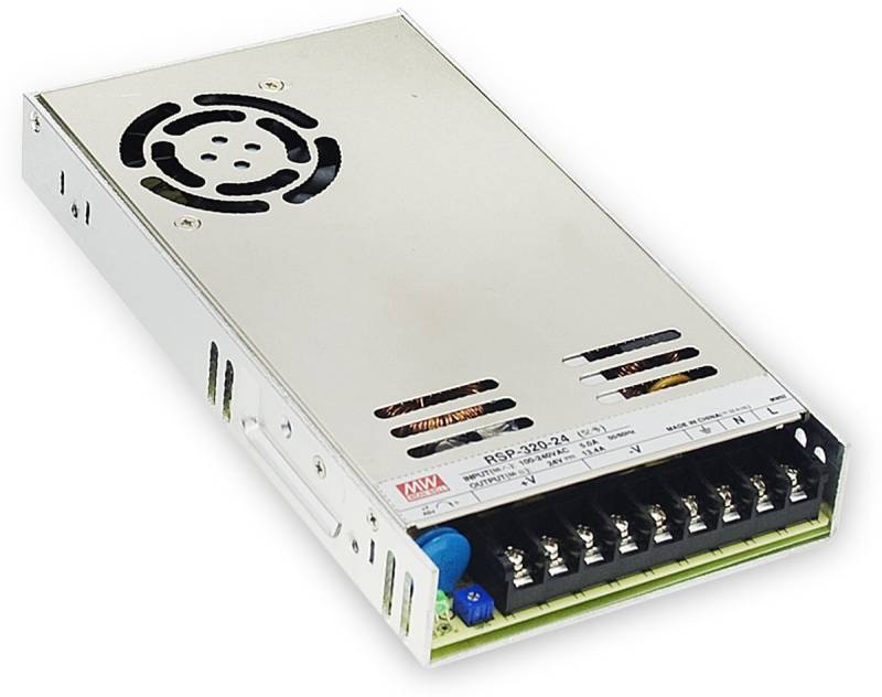 MEAN WELL Schaltnetzteil RSP-320-12, 12 V-/26,7 A von Mean Well