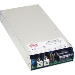 MEAN WELL Stromversorgung Netzteil 750 W 1U Metallisch (RSP-750-15) von Mean Well