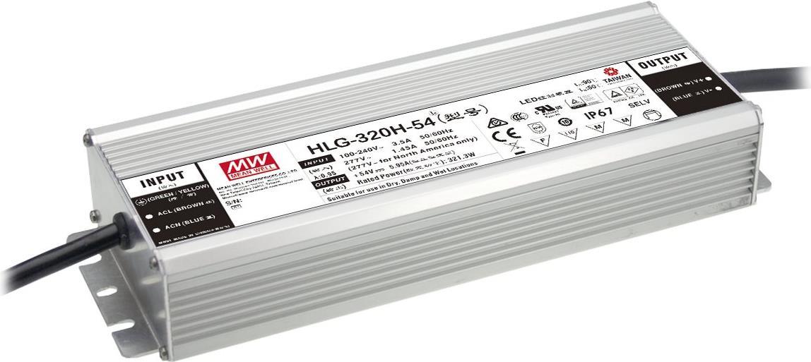MEANWELL LED-Netzteil 320W / 24V IP67 (51405008) von Mean Well