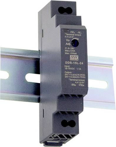 Mean Well DDR-15G-3.3 Hutschienen-DC/DC-Wandler (DIN-Rail) 3.3 V/DC 3.5A 11.6W Anzahl Ausgänge:1 x von Mean Well