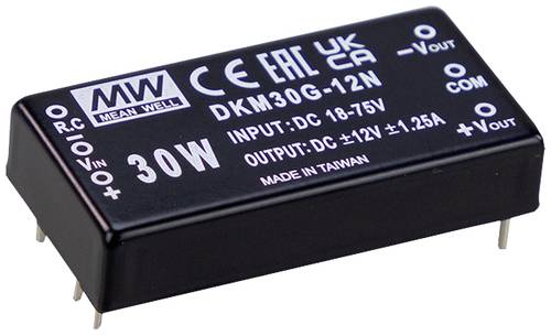 Mean Well DKM30G-15N DC/DC-Wandler, Print 1A 30W Anzahl Ausgänge: 2 x Inhalt 1St. von Mean Well