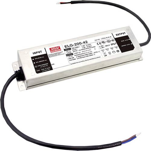 Mean Well ELG-200-54AB-3Y LED-Treiber Konstantspannung 200.88W 1.86 - 3.72A 50 - 57 V/DC 3 in 1 Dimm Mean Well ELG-200-54AB-3Y LED-Treiber Konstantspannung 200.88W 1.86 - 3.72A 50 - 57 V/DC 3 in 1 Dimm von Mean Well