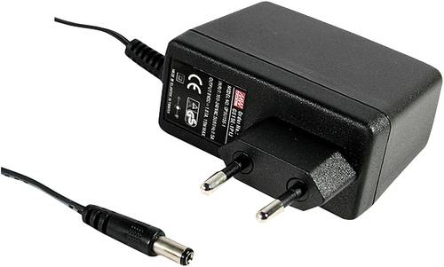 Mean Well GS15E-4P1J Steckernetzteil, Festspannung 15 V/DC 1000mA 15W von Mean Well