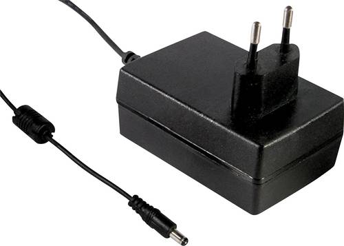 Mean Well GSM18E24-P1J Steckernetzteil, Festspannung 24 V/DC 0.75A 18W von Mean Well
