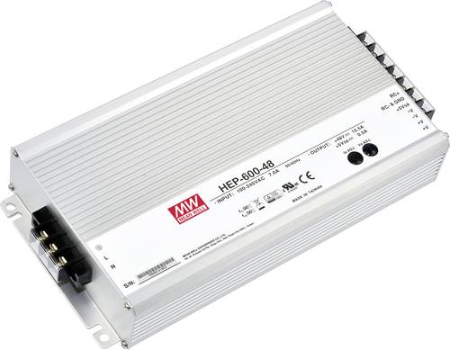 Mean Well HEP-600-36 AC/DC-Einbaunetzteil 16.7A 601.2W 36 V/DC Ausgangsspannung regelbar 1St. von Mean Well