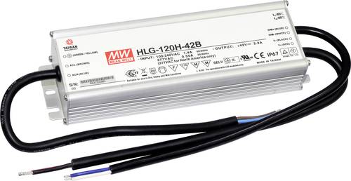 Mean Well HLG-120H-36B LED-Treiber, LED-Trafo Konstantspannung, Konstantstrom 122W 3.4A 18 - 36 V/DC von Mean Well