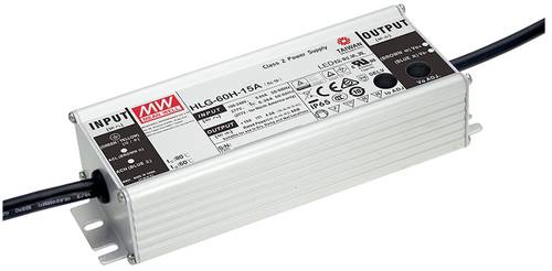 Mean Well HLG-60H-24AB LED-Treiber Konstantspannung 60W 1.5 - 2.5A 22 - 27 V/DC dimmbar, 3 in 1 Dimm Mean Well HLG-60H-24AB LED-Treiber Konstantspannung 60W 1.5 - 2.5A 22 - 27 V/DC dimmbar, 3 in 1 Dimm von Mean Well