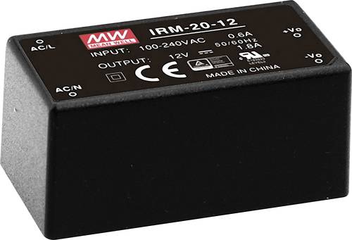 Mean Well IRM-20-24 AC/DC-Printnetzteil 24 V/DC 0.9A 21.6W von Mean Well