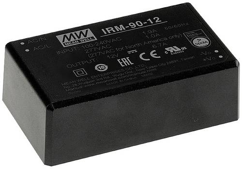 Mean Well IRM-90-24ST AC/DC-Netzteilbaustein, geschlossen 24 V/DC 3.75A 99W von Mean Well