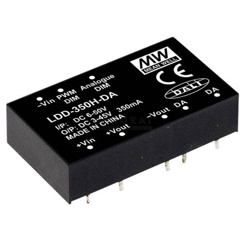 Mean Well LDD-1050H-DA LED-Treiber Konstantstrom 1050mA 3 - 45 V/DC dimmbar, Dali, Überlastschutz, von Mean Well