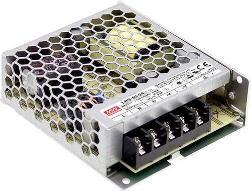 Mean Well LRS-50-24 AC/DC-Netzteilbaustein, geschlossen 2.2A 52.8W 24 V/DC 1St. Mean Well LRS-50-24 AC/DC-Netzteilbaustein, geschlossen 2.2A 52.8W 24 V/DC 1St. von Mean Well