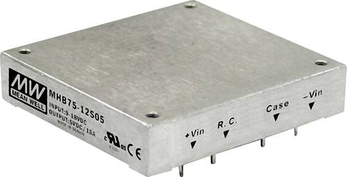 Mean Well MHB75-24S12 DC/DC-Wandler 75W Anzahl Ausgänge: 1 x Inhalt 1St. von Mean Well