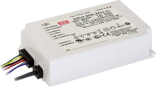Mean Well ODLV-65A-24 LED-Trafo, LED-Treiber Konstantspannung 57.6W 0 - 2.4A 24 V/DC Montage auf ent Mean Well ODLV-65A-24 LED-Trafo, LED-Treiber Konstantspannung 57.6W 0 - 2.4A 24 V/DC Montage auf ent von Mean Well