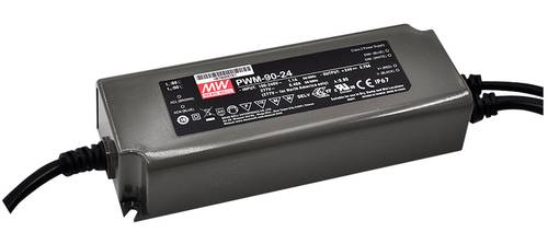 Mean Well PWM-90-24DA LED-Treiber Konstantspannung 90W 3.75A 24 V/DC Dali, dimmbar, Montage auf entf Mean Well PWM-90-24DA LED-Treiber Konstantspannung 90W 3.75A 24 V/DC Dali, dimmbar, Montage auf entf von Mean Well