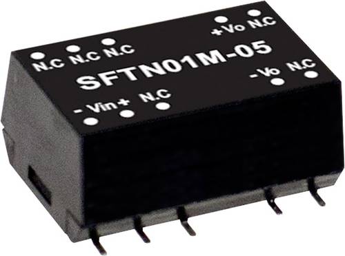 Mean Well SFTN01M-05 DC/DC-Wandlermodul 200mA 1W Anzahl Ausgänge: 1 x Inhalt 1St. von Mean Well