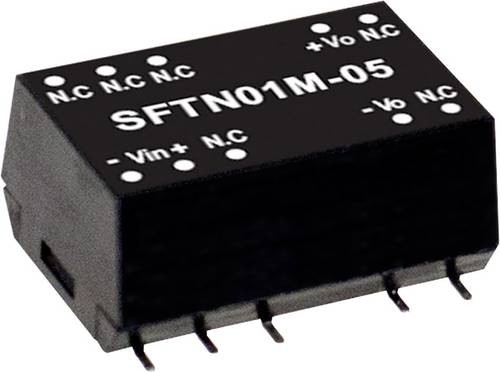 Mean Well SFTN01N-05 DC/DC-Wandlermodul 200mA 1W Anzahl Ausgänge: 1 x Inhalt 1St. von Mean Well