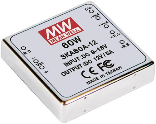 Mean Well SKA60A-15 DC/DC-Wandler 60W Anzahl Ausgänge: 1 x Inhalt 1St. von Mean Well