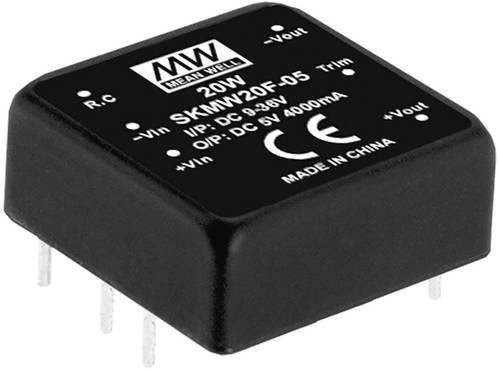 Mean Well SKMW20F-05 DC/DC-Wandler 4A 20W Anzahl Ausgänge: 1 x Inhalt 1St. von Mean Well