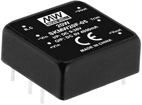 Mean Well SKMW20G-12 DC/DC-Wandler 1.67A 20W Anzahl Ausgänge: 1 x Inhalt 1St. von Mean Well