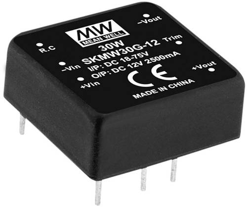 Mean Well SKMW30F-03 DC/DC-Wandler 7.5A 30W Anzahl Ausgänge: 1 x Inhalt 1St. Mean Well SKMW30F-03 DC/DC-Wandler 7.5A 30W Anzahl Ausgänge: 1 x Inhalt 1St. von Mean Well